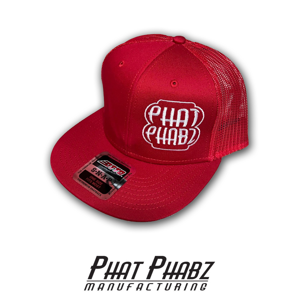 Phat Phabz Airbag Hat - Snapback (Red) 