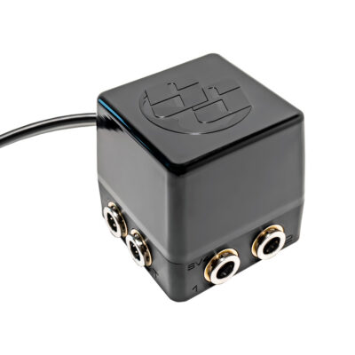 Slam Specialties 2-corner valve 3/8″ PTC with 1/8″ NPT Gauge Ports