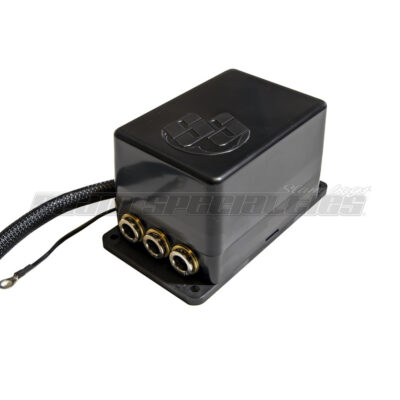 Slam Specialties 4-corner 3/8″ valve manifold with 1/8″ NPT Gauge Ports